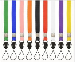 Nylon Hang Cell Phone Neck Straps Necklace Lanyard for Badge ID Card Business Card Exhibition Card Cell Phone MP3 MP4 Fashion Cand6181976