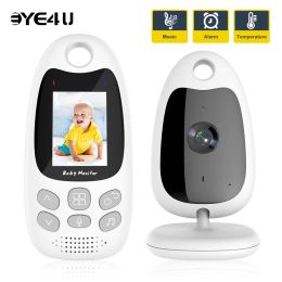 Monitors 2.4 Inch Video Baby Monitor 2.4G Mother Kids Two Way Talk IR Night Vision Security Cam Babysitter VB610 With Temperature display