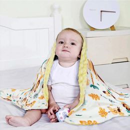 Blankets Soft And Cosy Baby Soothing Blanket - Double Layer For Children With Dotted Pattern Coraline Furry Throw Bed