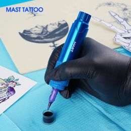 Machine Mast Tattoo P10 Blue Series Rotary Tattoo Hine Makeup Permanent Hine Eyeliner Eyebrow Tools Tattoo Pen for Beauty