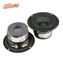 Speakers GHXAMP HIFI 3 Inch Midrange Speaker 4ohm 15W Mid Mediant Vocal Nature Dual Magnetic For KTV Car Audio Upgrade 2pcs