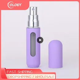 Storage Bottles Candy Colour Bottom Filling Perfume Bottle Mini Portable Liquid Sub-Bottling Fine Mist Spray Travel Refillable Jar Empty