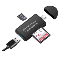 Micro USB Type C USB OTG Card Reader High-speed 3.0 USB Micro USB OTG TF/SD Adapter for Type-C USBC Computer Extension Header PC