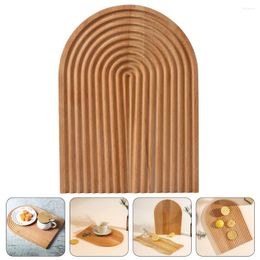 Plates Beech Pallet Wood Fruits Tray Heart Decor Dessert Serving Dish Small Bed Steak Plate Wooden Cake