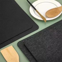 Table Mats Fryer Protective Mat Accessory Non-slip Heat Resistant Protector Easy To Clean Worktop Felt Pad For Widely Used