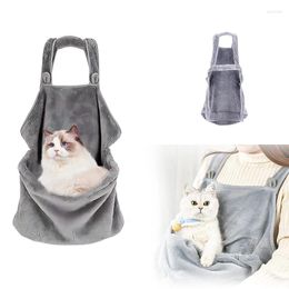 Cat Carriers Pet Carrier Apron Sleeping Bag Portable Outdoor Chest Pouch Warm For Small Pets Kitten Puppy