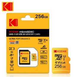 Cards New Kodak Evo Plus 256gb Microsdxc Memory Card 256gb U3 4k Micro Sd Card Microsd Uhsi C10 Tf Flash Microsd with Sd Adapter