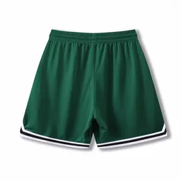 Men's Shorts 2024 American Summer Youth Pants Boy Basketball Net Beach Casual Fitness 7040