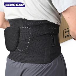 Waist Support 1Pcs Back Brace For Lower Pain - Immediate Relief From Sciatica Herniated Disc Breathable Design With Lumbar Pad