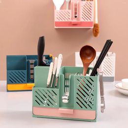 Kitchen Storage Cutlery Basket Racks Chopsticks Dry Drain Spoon Fork Knife Container Supplies Organiser