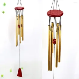 Decorative Figurines Large Wind Chimes Bells Copper Tubes Door Hanging Ornament Home Decoration Outdoor Yard Garden Decor