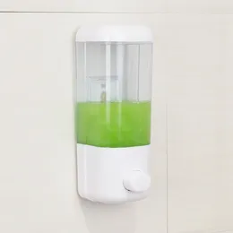Liquid Soap Dispenser 2 Pcs Wall Mounted Hanging Container Hand Wall-mounted Automatic Dish Bathroom Accessories