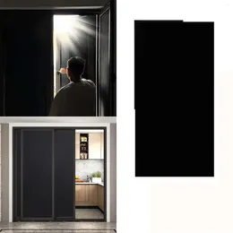 Window Stickers Static Cling Privacy Film Black B Lackout Removable No Adhesive Clear Shower Curtain Liner Heavy Duty 60x84 Curtains