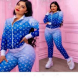 Neue Damen -Tracksanzüge für Luxuskleidung Marke Casual Sports Anzug 2 Stück Set Designer Tracksuits