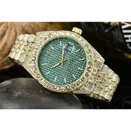 Designer Watch Quartz Laojia Five Full Diamond Watches for Mens Fashion Trend High Flow and Excellent Price