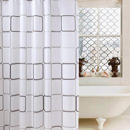 Shower Curtains 1pcs Waterproof Curtain Durable Bathroom Screens Modern Printed Bathtub Accessories