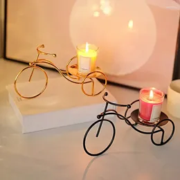 Candle Holders Metal Candlestick Storage Rack Air Fragrance Bedroom Desktop Ornaments Wedding Decoration Home Decor