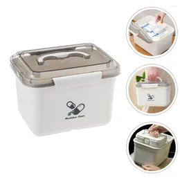 Storage Boxes Emergency Kit Plastic Bins Cases Versatile Container Box Household Pp Travel