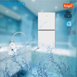 Detector TUGARD L21 Tuya Wifi Water Leakage Alarm Flood Alert Overflow Water Level Detectors For Home Smart Security Protection