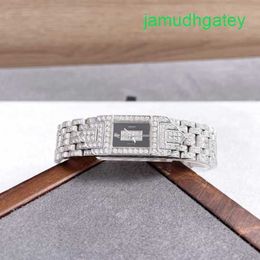 Minimalist AP Wrist Watch 18K Platinum Original English Womens Watch E68860 Wrist Rim 160mm Weight 98.61g