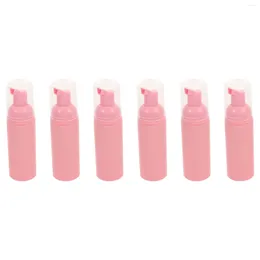 Storage Bottles 10 Pcs Travel Push Sparkling Press-type Foaming Portable Soap Dispensers Containers Refillable Pink Shower Hand Pump