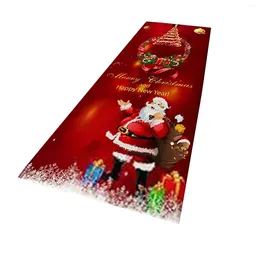 Carpets Merry Christmas Mats Welcome Doormats Indoor Home Decor Fashion And Simple Furnishings 2024