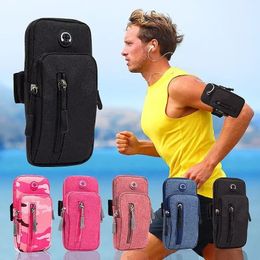 Водонепроницаемый спортивный чехол по телефону для iPhone для Samsung для Huawei Universal Sport Phone Case Case Band Running Bags