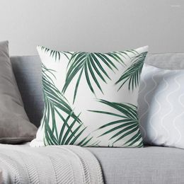 Pillow Green Palm Leaves Dream #2 #tropical #decor #art Throw Pillowcases Covers Sofa Couch S