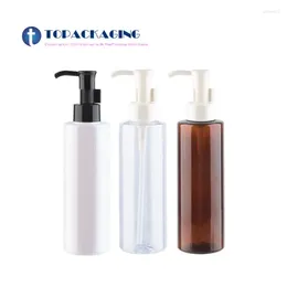 Storage Bottles 30PCs 200ml Empty Cosmetic Cleaning Oil Pump Washing Massage Packaging Dispenser Container For Cosmetics Lotion
