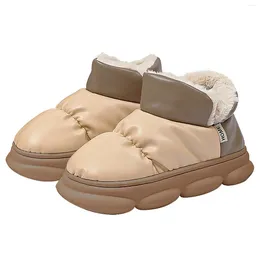 Slippers Home Winter Slipper Cute Non Slip Autumn Cotton Colourful For Men Indoor Bedroom Flat Fluffy Slides