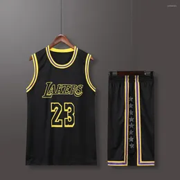 Men's Tracksuits Set Snake Print Size 23 Basketball Primary Game Team Short Sleeve Uniform Training Vest And Shorts