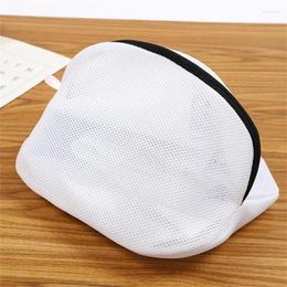 Laundry Bags Thick Mesh Bag Filter Polyester Washing Machine Shoe Care Tool Choice Storage Useful Black Zipper