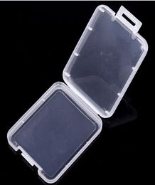 SD XD TF MMC Memory Card Holder CF Cards Protection Container Plastic Transparent Storage Box Jewel Case1745112