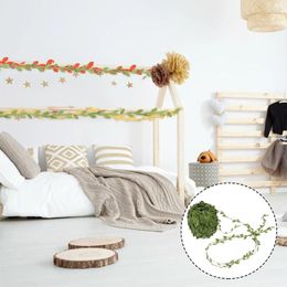 Decorative Flowers Wicker Party Decor Leaf Rattan Pography Props Home Hanging Decoration Lifelike Plant Ornament DIY Garland Vine