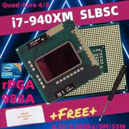 Pads Core I7 940xm 920xm 740qm 720qm 820qm 840qm Quadcore Laptop Cpu Socket G1 Pga988 Hm55 Hm57 Qm57 Pm55 Processor
