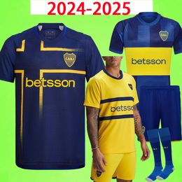 2024 2025 Boca Juniors soccer Jerseys 24 25 Men kids kit MARADONA ROMERO CAVANI BENEDETTO LUCAS JANSON MEDINA MEDINA football shirt Fans Player version child uniform