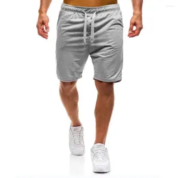 Men's Shorts Men Casual Capris Sports Running Pants Summer Solid Color Fashion Comfortable Beach Thin Sweatpants