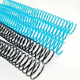 Spines Large Capacity 10PCS30holeA4 Plastic Spiral Binding Coil Notebook Binding Ring Plastic Single Wire Ring Binder Binder Supplies