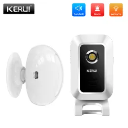 Detector KERUI M7 TwoInOne Wireless Antitheft Doorbell Welcome Device Motion Detection 433MHZ Convertible Function Strobe Light