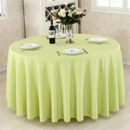 Table Cloth Solid Colour Satin Tablecloth Circular Square Thick Jacquard