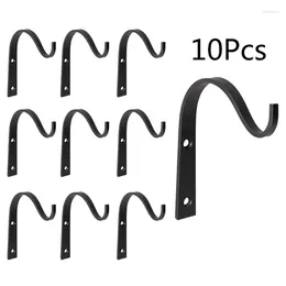 Hooks 10Pcs Creative Crochet Iron Hanger Wall For Hanging Lantern Planter Coat Rustic Home Decor