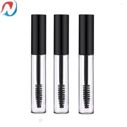 Storage Bottles 3pcs 10ml Empty Mascara Tube Wand Eyelash Cream Container Bottle With 3 Rubber Inserts For Castor Oil