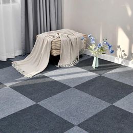 Carpets Office Carpet Full Pavement Commercial Large Patch Self-Adhesive Gray Bedroom Soundproof Splicing Floor Mats