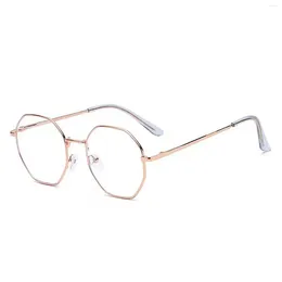 Sunglasses Anti-Blue Light Myopia Glasses Korean Version Clear Lens Blue Blocking For Shopping Camping Walking