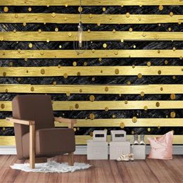 Wallpapers Milofi Custom Large Wallpaper Mural Gold Leaf Modern Art Luxury Living Room Background Wall Decoration Painting Wallpa