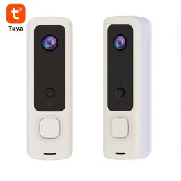 Intercom Tuya Smart Video Doorbell Waterproof Night Vision Home Security 720P Camera Digital Visual Intercom WIFI Door Bell For Apartment