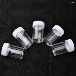 Storage Bottles Plastic Portable Cosmetic An Empty Jar Pot Bead Nail Box Container White Bottle Film Canisters Containers