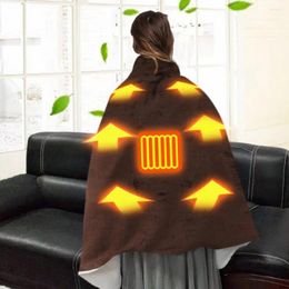 Blankets Electric Shawl Ultra-fast Heating Speed Usb Blanket Throw Fast For Protection With 3 Stage Temperature