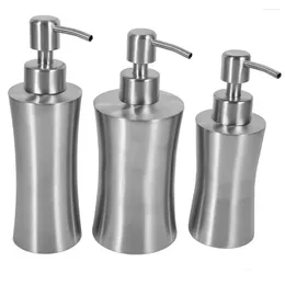 Liquid Soap Dispenser 220ml 250ml 400ml 304 Stainless Steel Bathroom Shower Pump Lotion Bottle