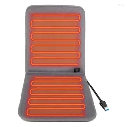 Carpets KX4B USB Heated Cushion Portable Warmer Sitting Mat Pad Accessory For Bedroom Office Chair Keeping Warm